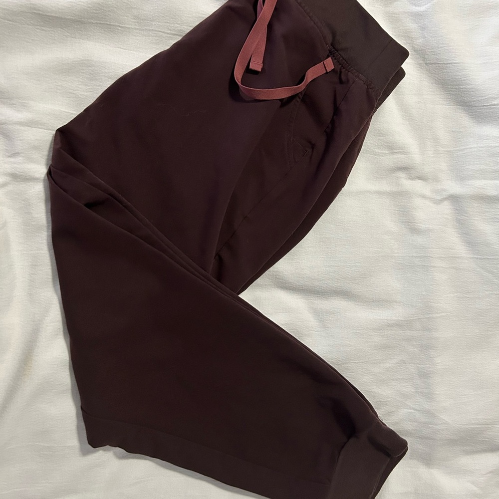 Figs Brown Jogger Pants